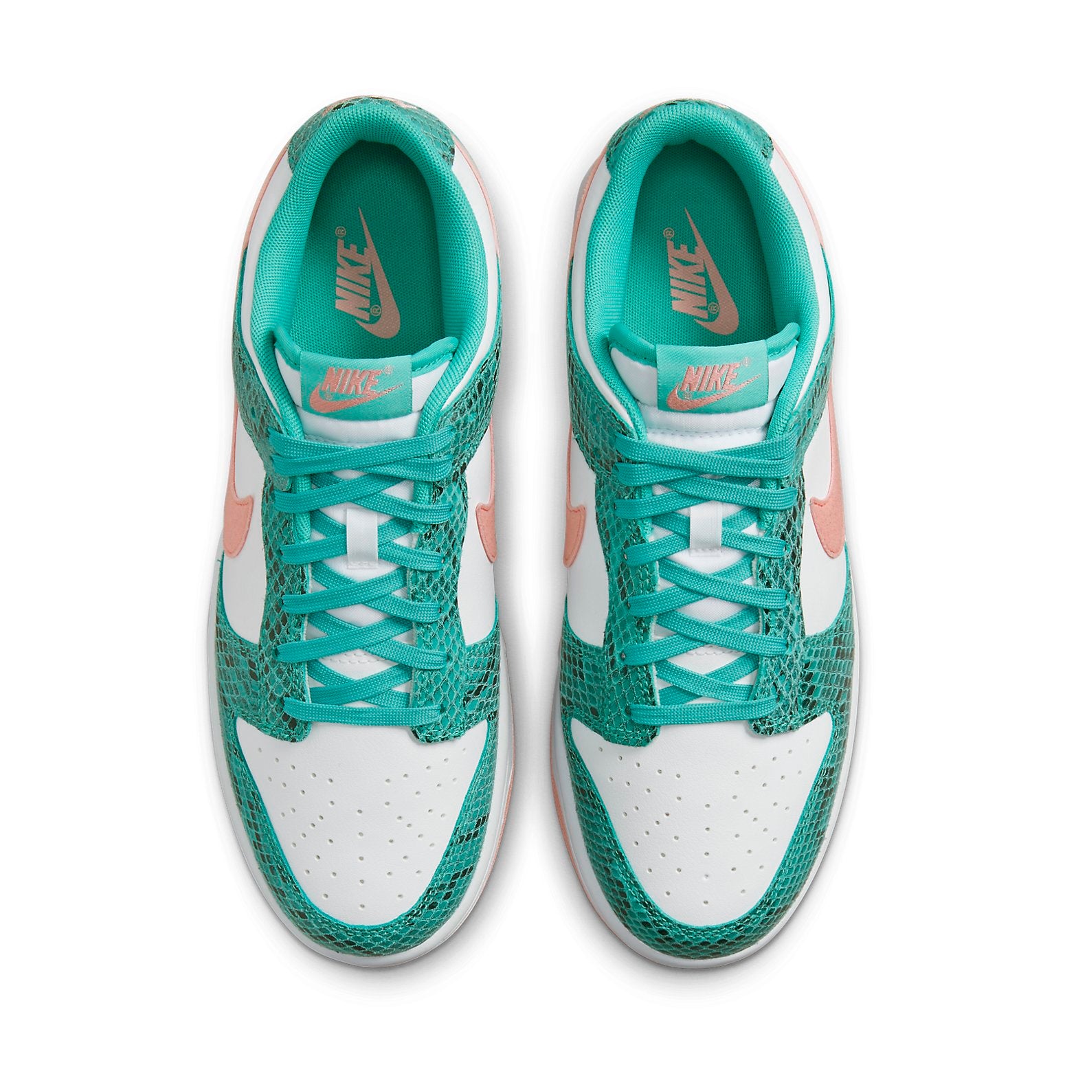 Nike Dunk Low 'Washed Teal Snakeskin'