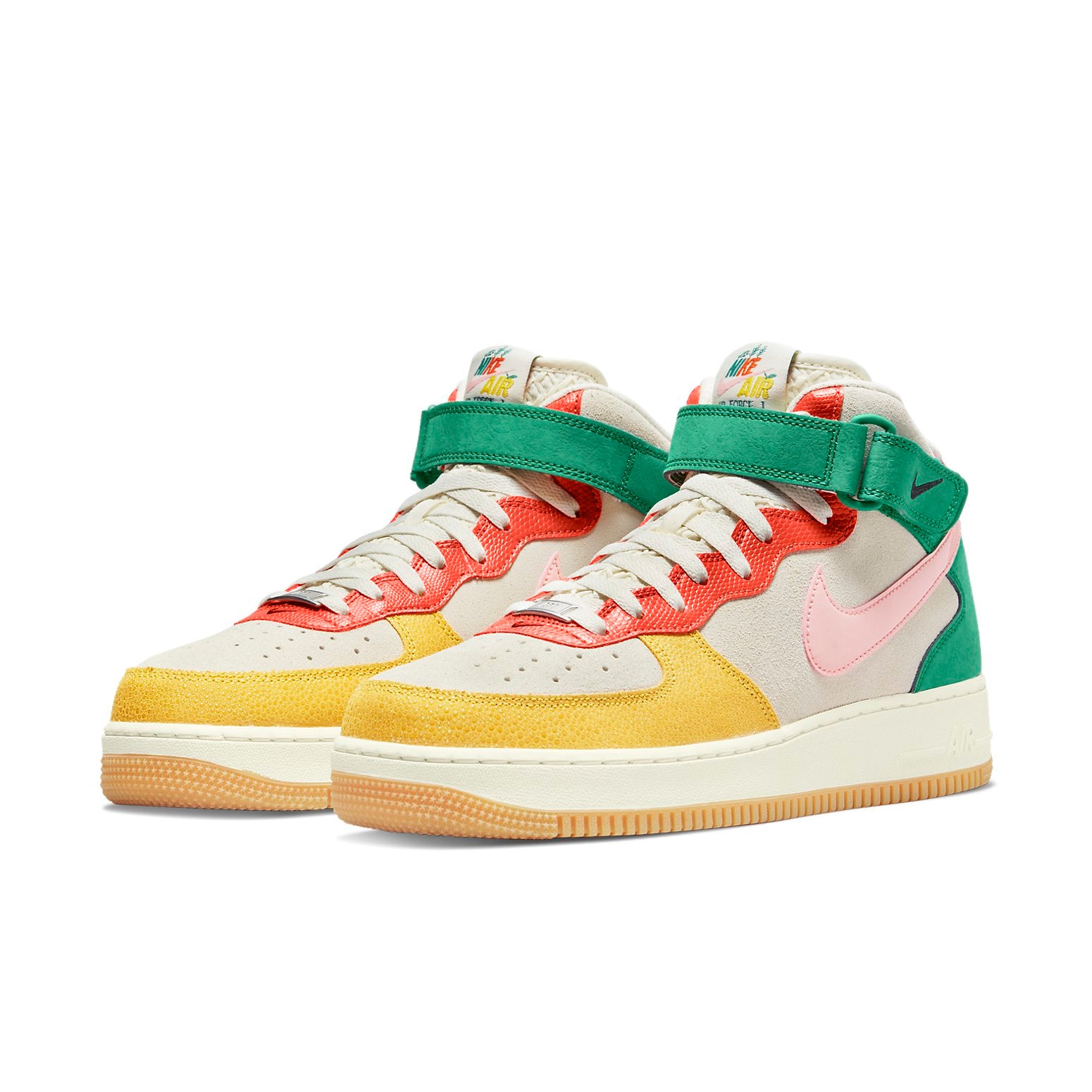 Nike Air Force 1 Mid 'Vivid Sulfur Rush Orange'