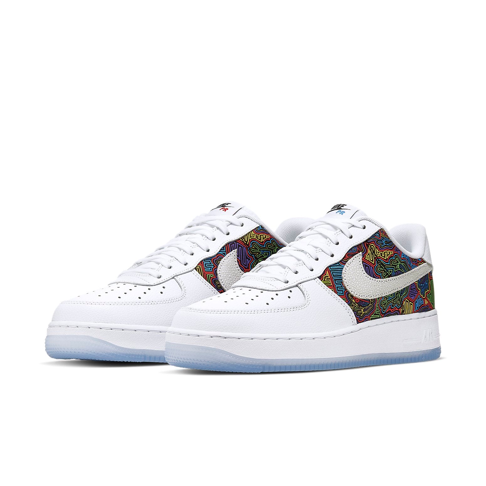 Nike Air Force 1 Low Puerto Rico White/Multicolor