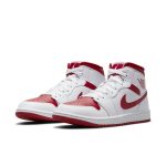 Air Jordan 1 Mid 'White Pomegranate'