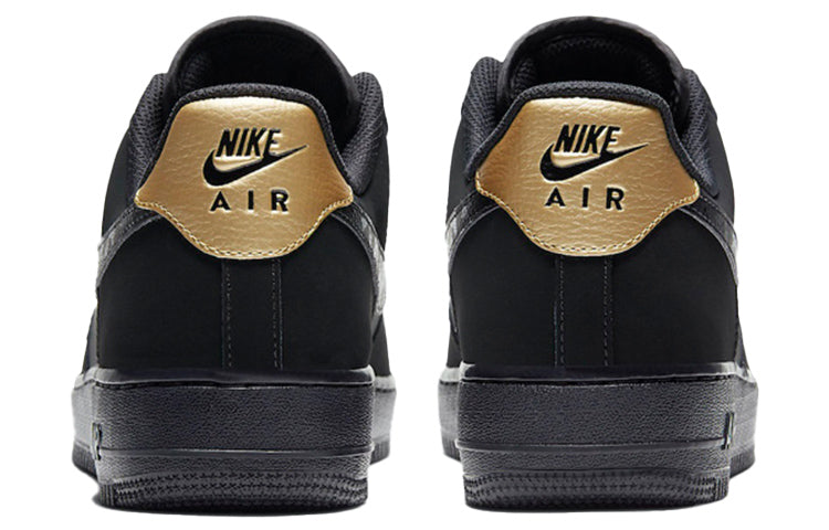 Nike Air Force 1 Low 'Matte Black Gold'