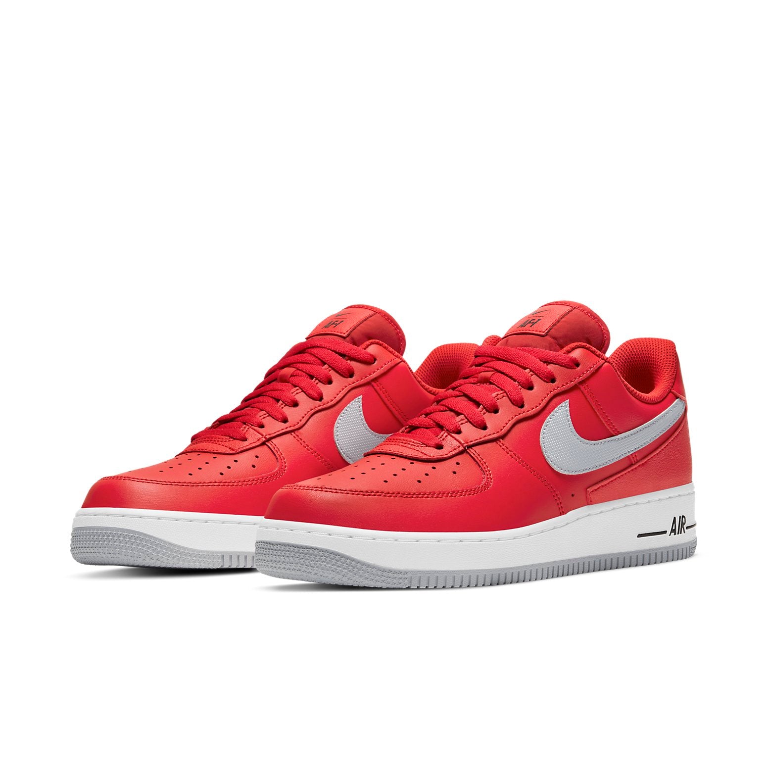 Nike Air Force 1 Low 'University Red Light Smoke Grey'