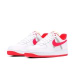 Nike Air Force 1 Low 'Transparent White Crimson'