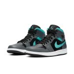 Air Jordan 1 Mid 'Grey Aqua'