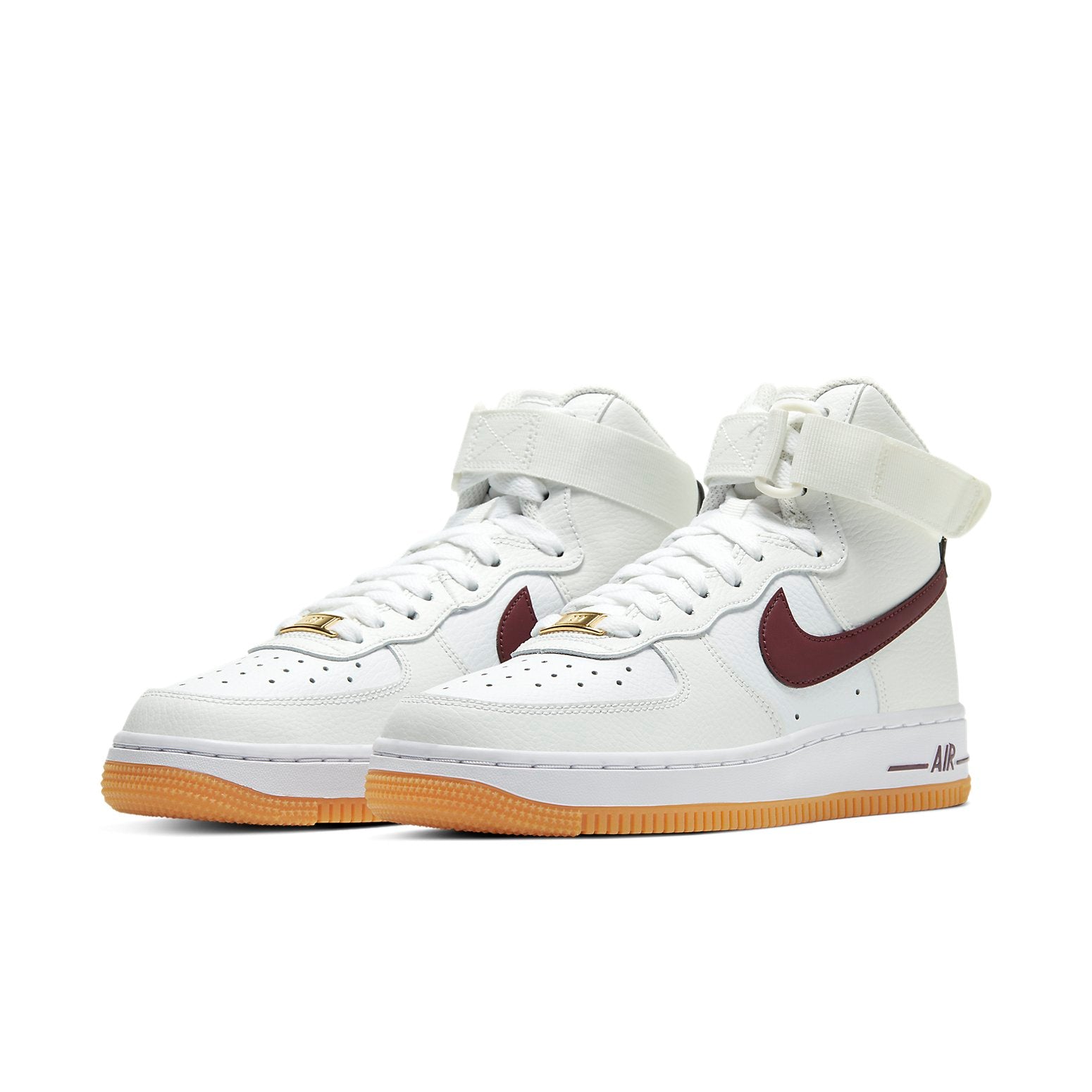 Nike Air Force 1 High 'White Night Maroon'