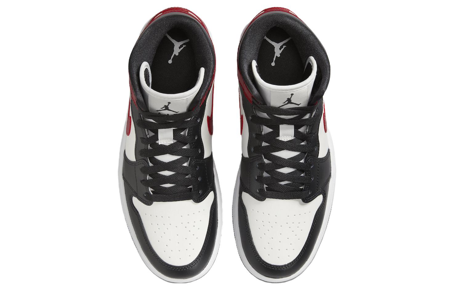 Air Jordan 1 Mid 'Black Toe'