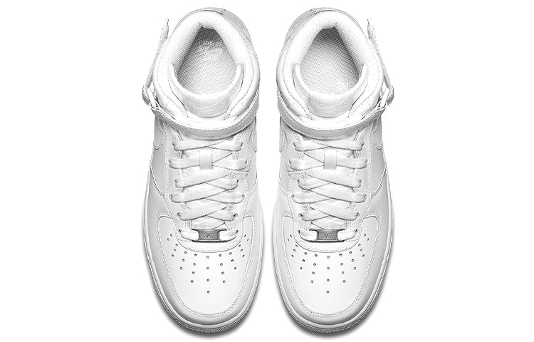 Nike Air Force 1 Mid 07 Leather 'Triple White'