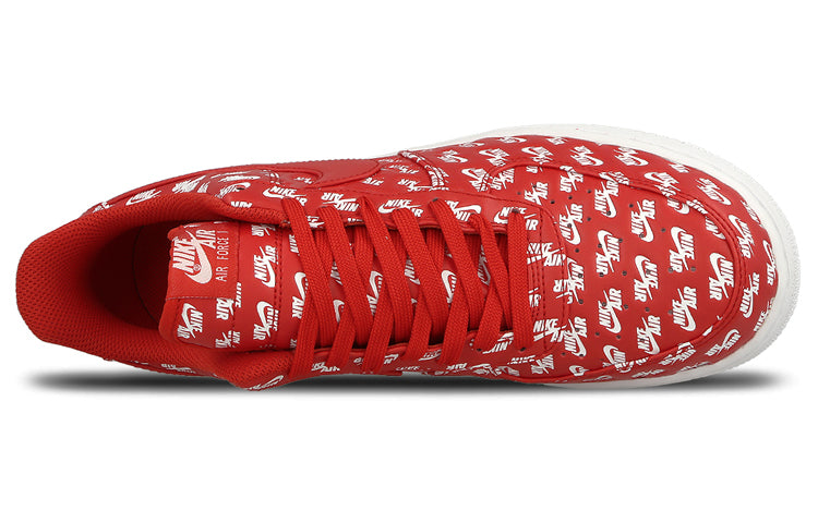 Nike Air Force 1 Low 07 QS 'All Over Logo Red'