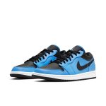 Air Jordan 1 Low 'University Blue Black'