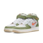 Nike Air Force 1 Mid QS 'Olive Green Total Orange'