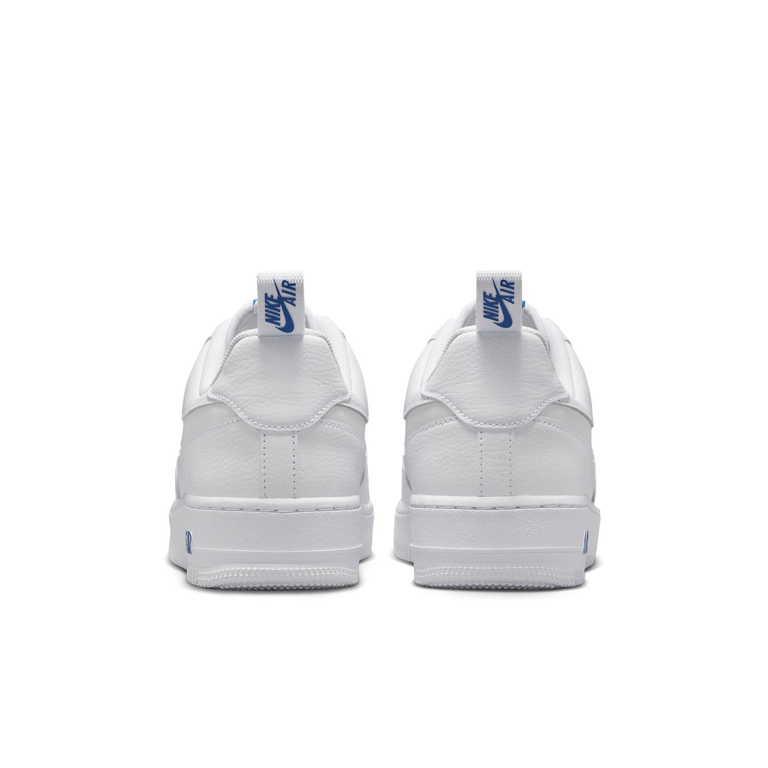 Nike Air Force 1 Low Cut Out 'Reflective Swoosh White Blue'