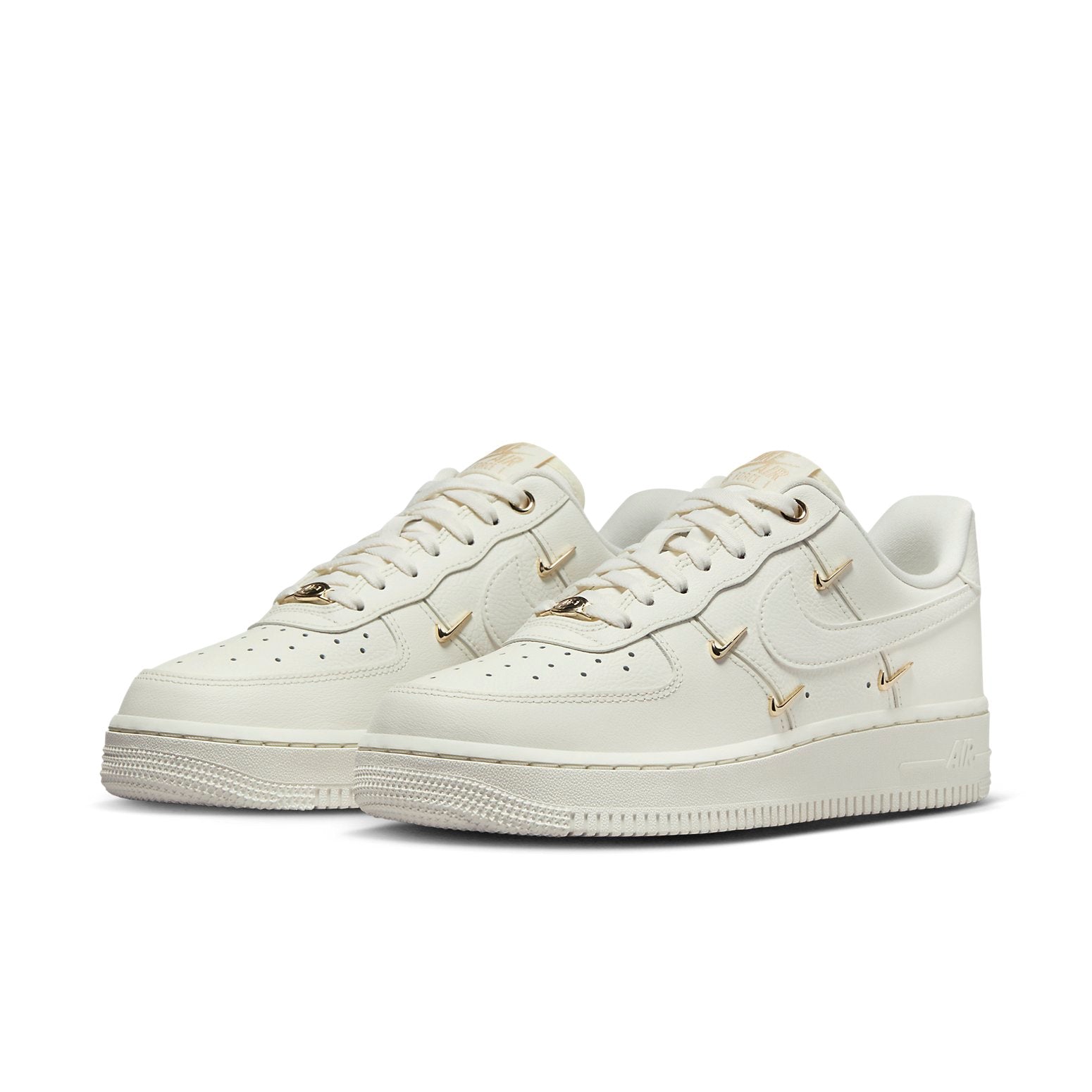 Nike Air Force 1 Low 'White Mini Gold Swooshes'