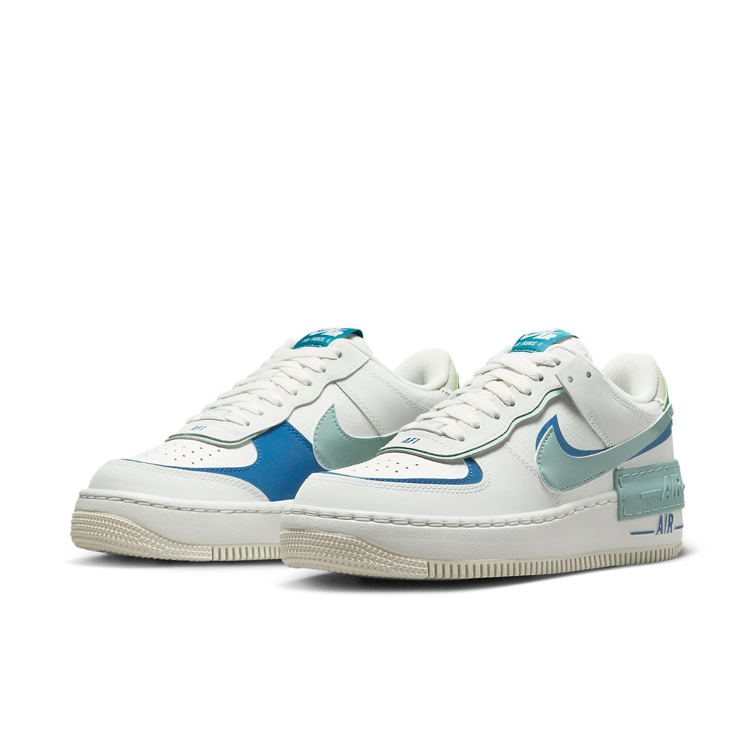 Nike Air Force 1 Low Shadow 'White Blue Whisper'