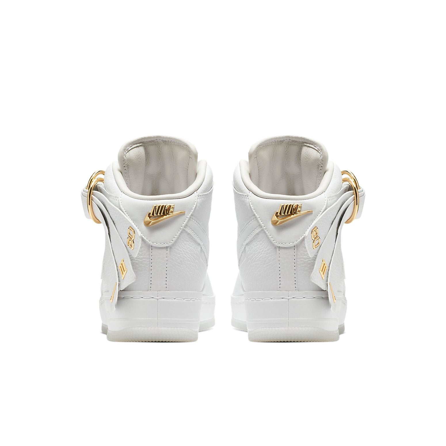 Nike Victor Cruz x Air Force 1 Mid 'White Gold'