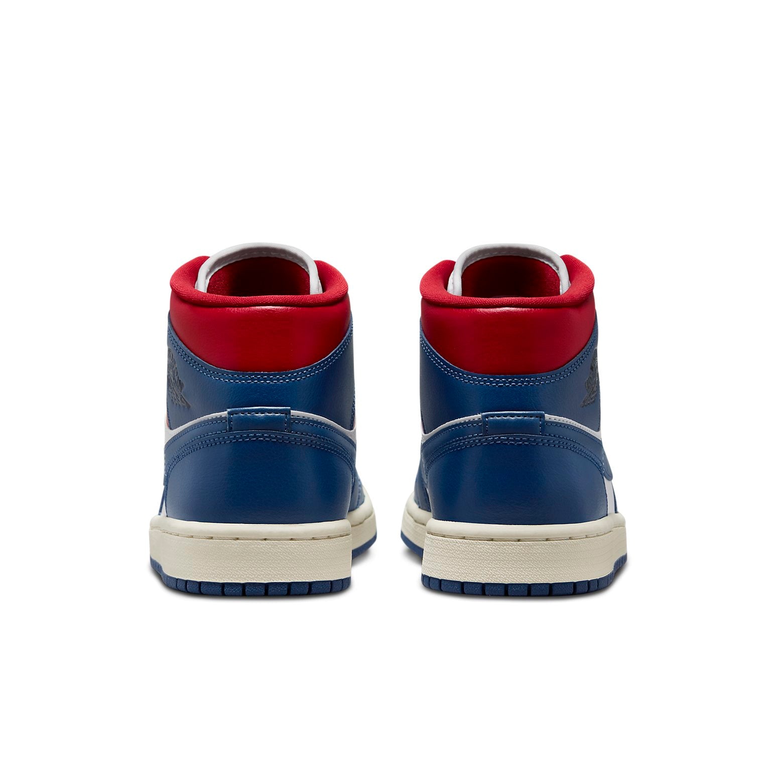 Air Jordan 1 Mid 'French Blue Gym Red'