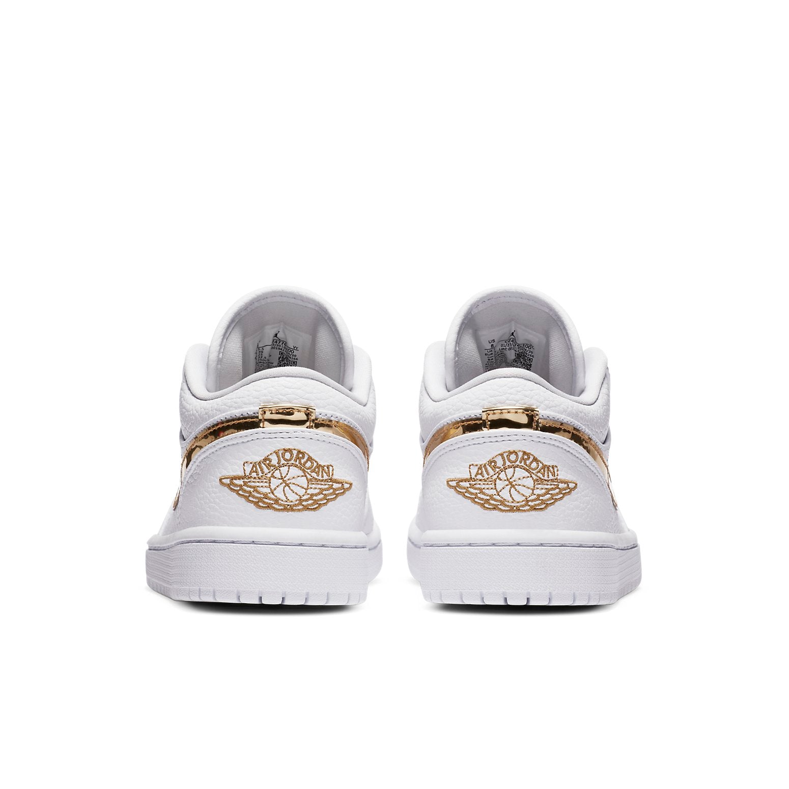 Air Jordan 1 Retro Low 'White Metallic Gold'