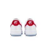 Nike Air Force 1 Low '07 'Satin White Varsity Red'