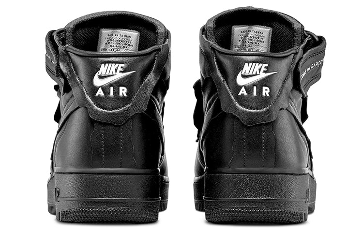 Nike COMME des GARCONS x Air Force 1 Mid 'Triple Black'