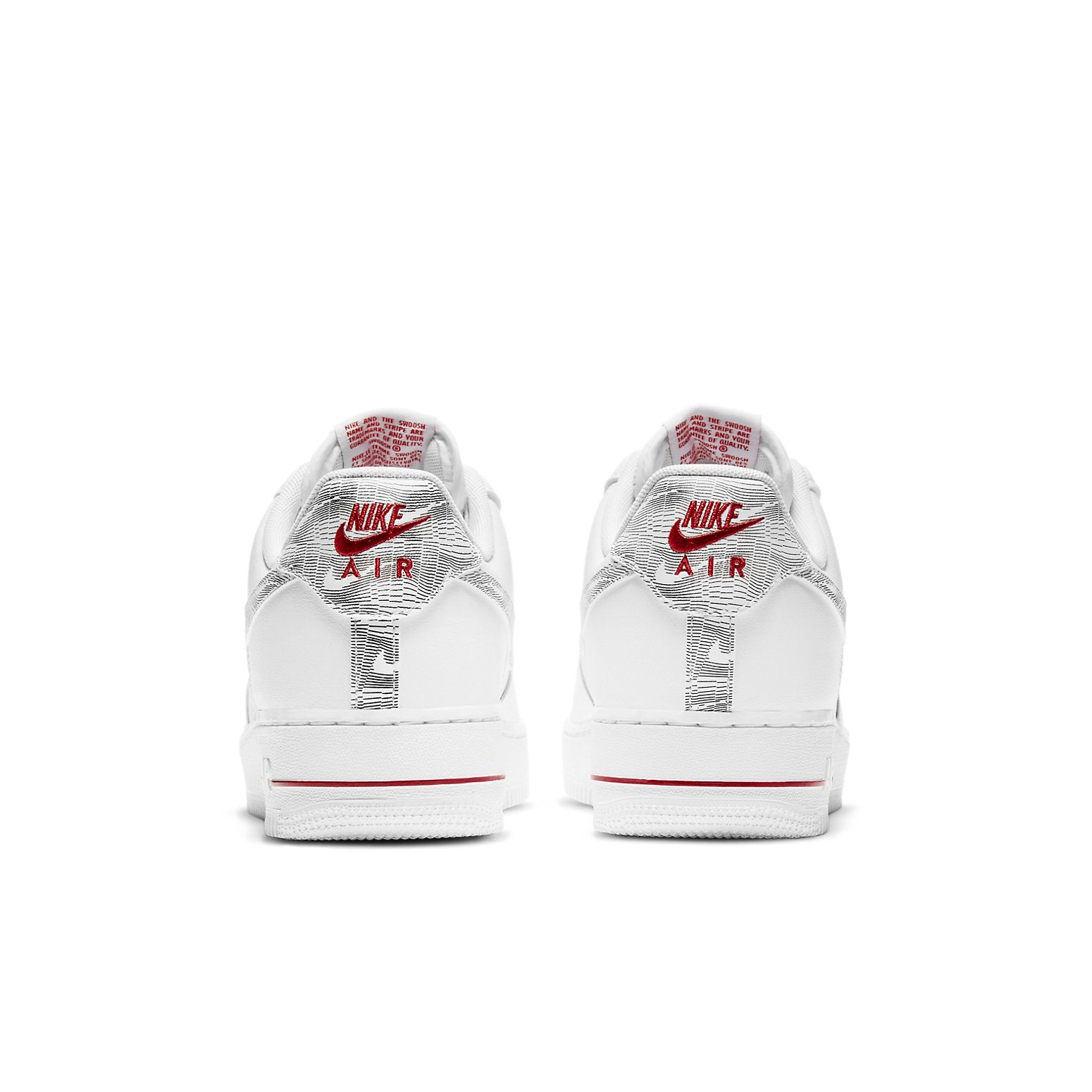 Nike Air Force 1 Low 'Topography Pack - White University Red'