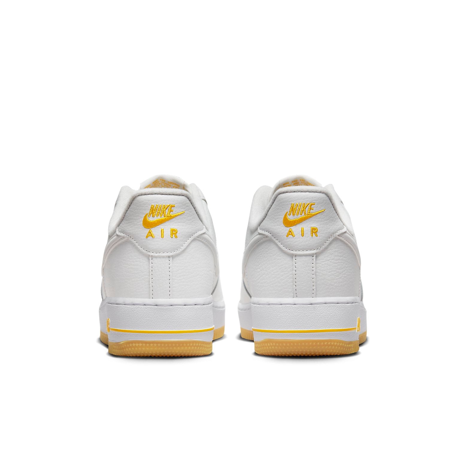 Nike Air Force 1 Low '07 'White University Gold Gum'