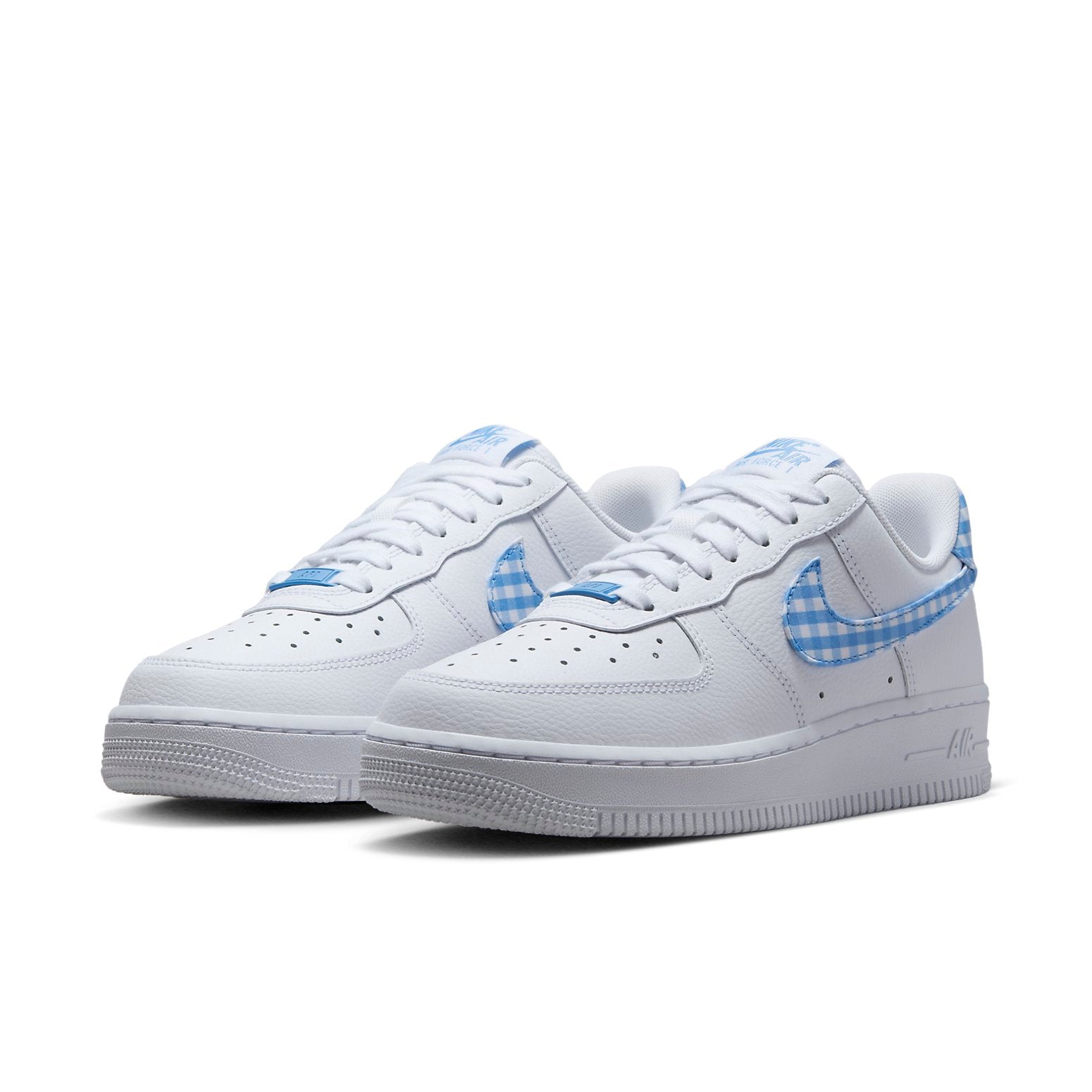 Nike Air Force 1 Low 'University Blue Gingham Plaids'