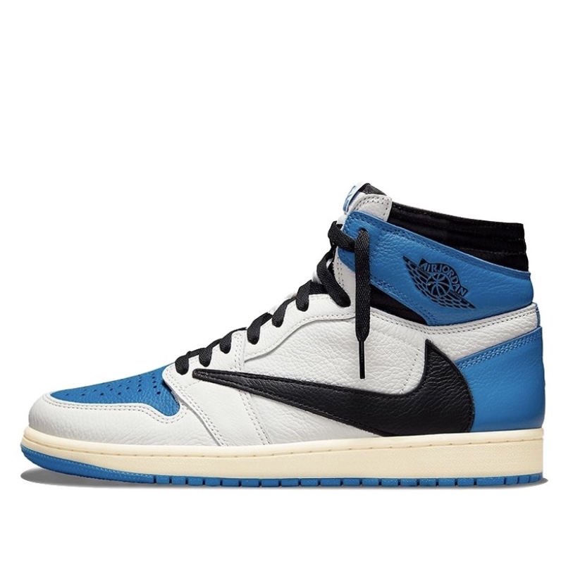 Travis Scott xFragment x Air Jordan 1 High OG SP “Military Blue”