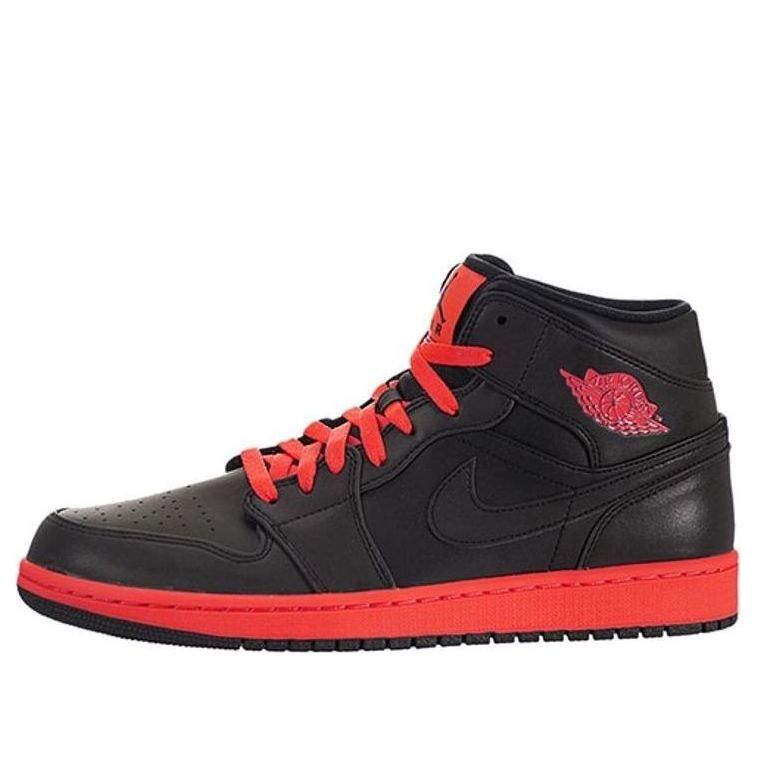 Air Jordan 1 Retro Mid 'Black Infrared'