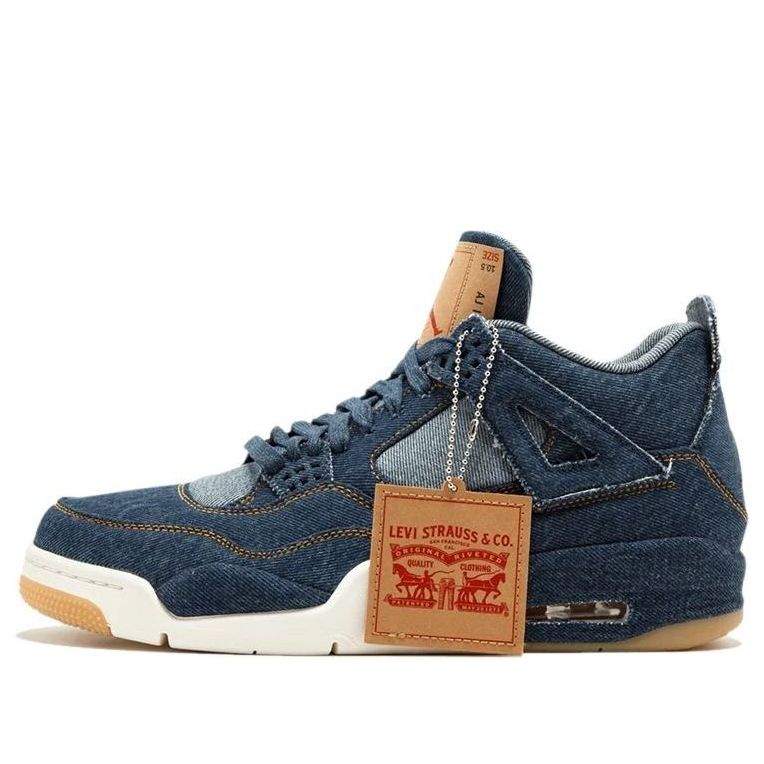 Levi's x Air Jordan 4 Retro 'Denim'