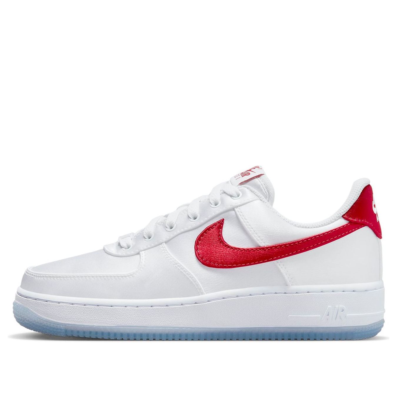 Nike Air Force 1 Low '07 'Satin White Varsity Red'