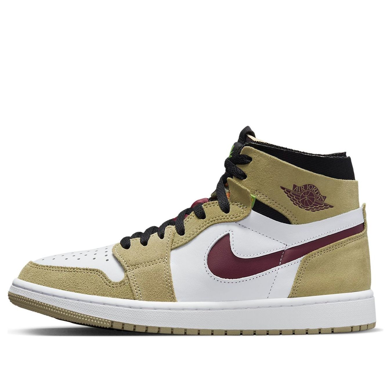 Air Jordan 1 Zoom Comfort 'Neutral Olive Cherrywood'