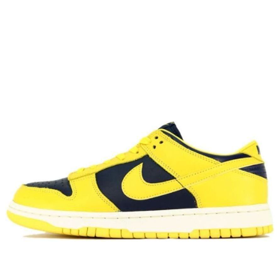 Nike Dunk Low 'Yellow Navy'