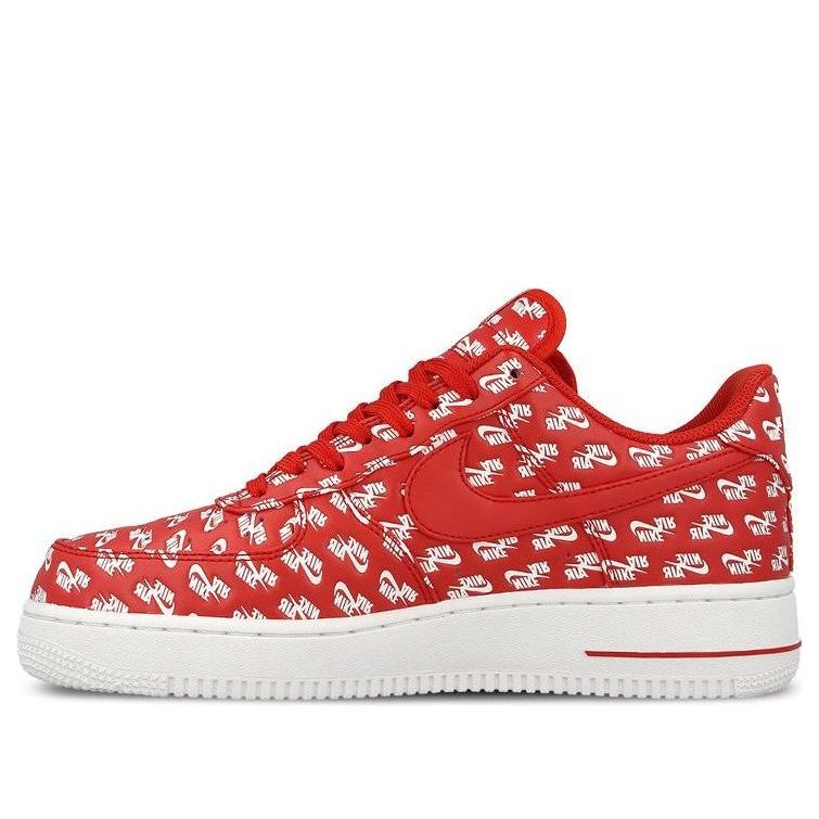 Nike Air Force 1 Low 07 QS 'All Over Logo Red'