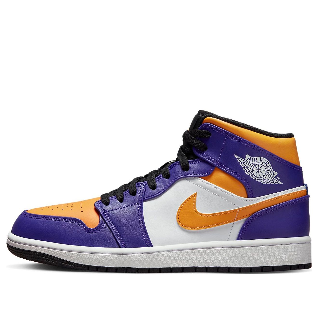 Air Jordan 1 Mid 'Lakers Purple'