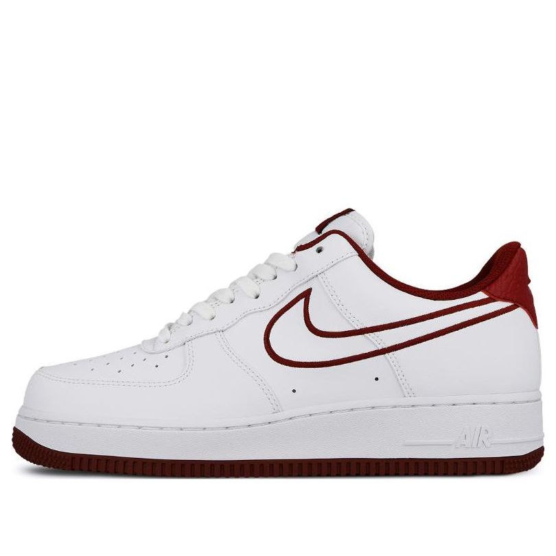 Nike Air Force 1 Low '07 Leather 'Team Red'