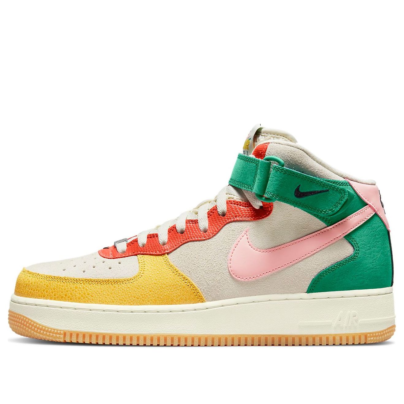 Nike Air Force 1 Mid 'Vivid Sulfur Rush Orange'