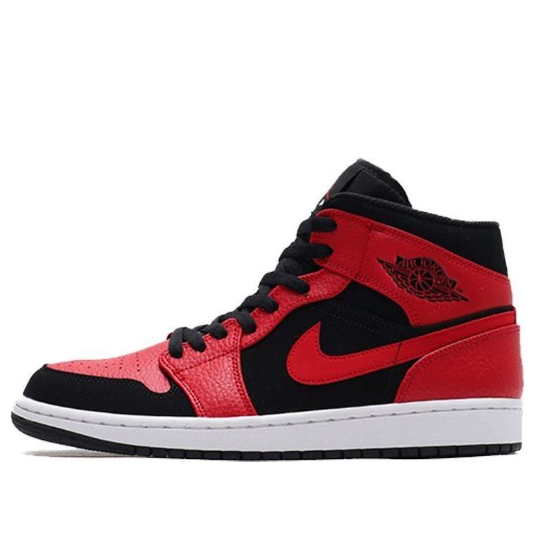 Air Jordan 1 Mid 'Bred'