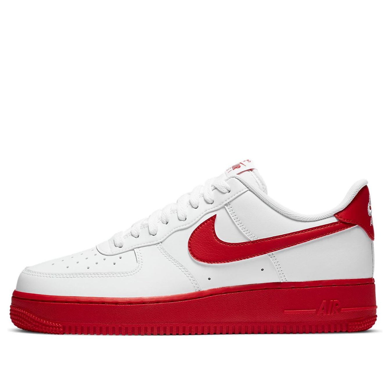 Nike Air Force 1 Low 'White Red Sole'