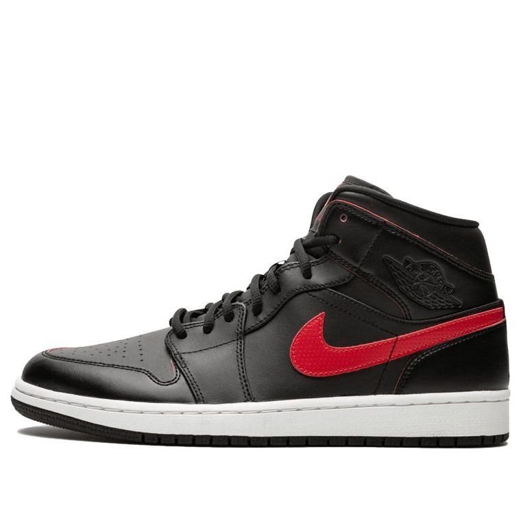 Air Jordan 1 Retro Mid 'Black Team Red'