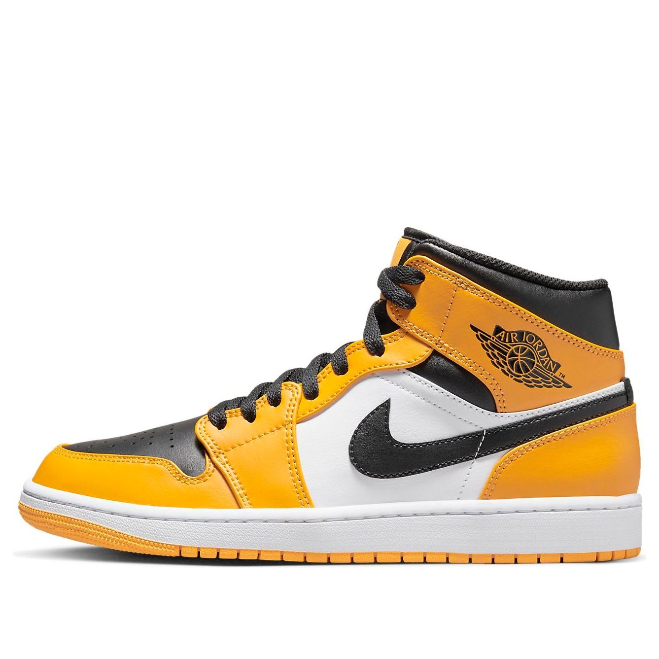 Air Jordan 1 Mid 'Reverse Yellow Toe'