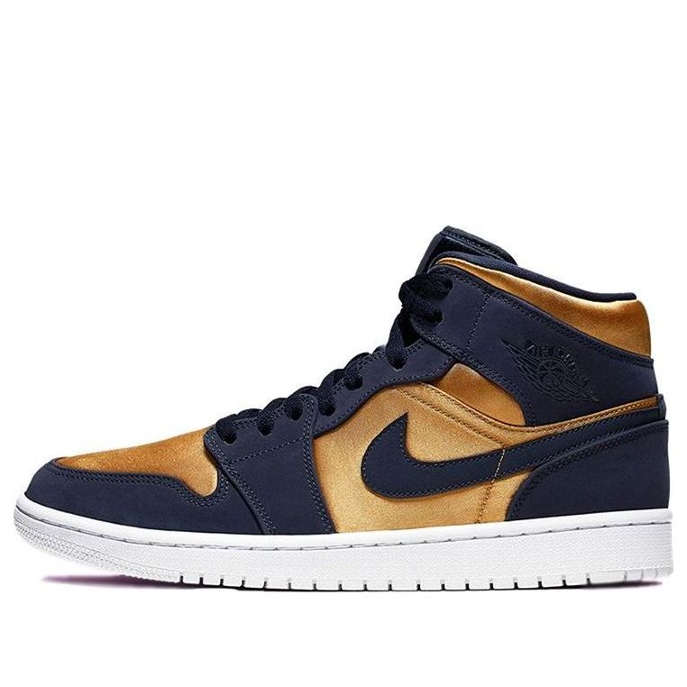 Air Jordan 1 Mid SE Premium 'Stain Gold'