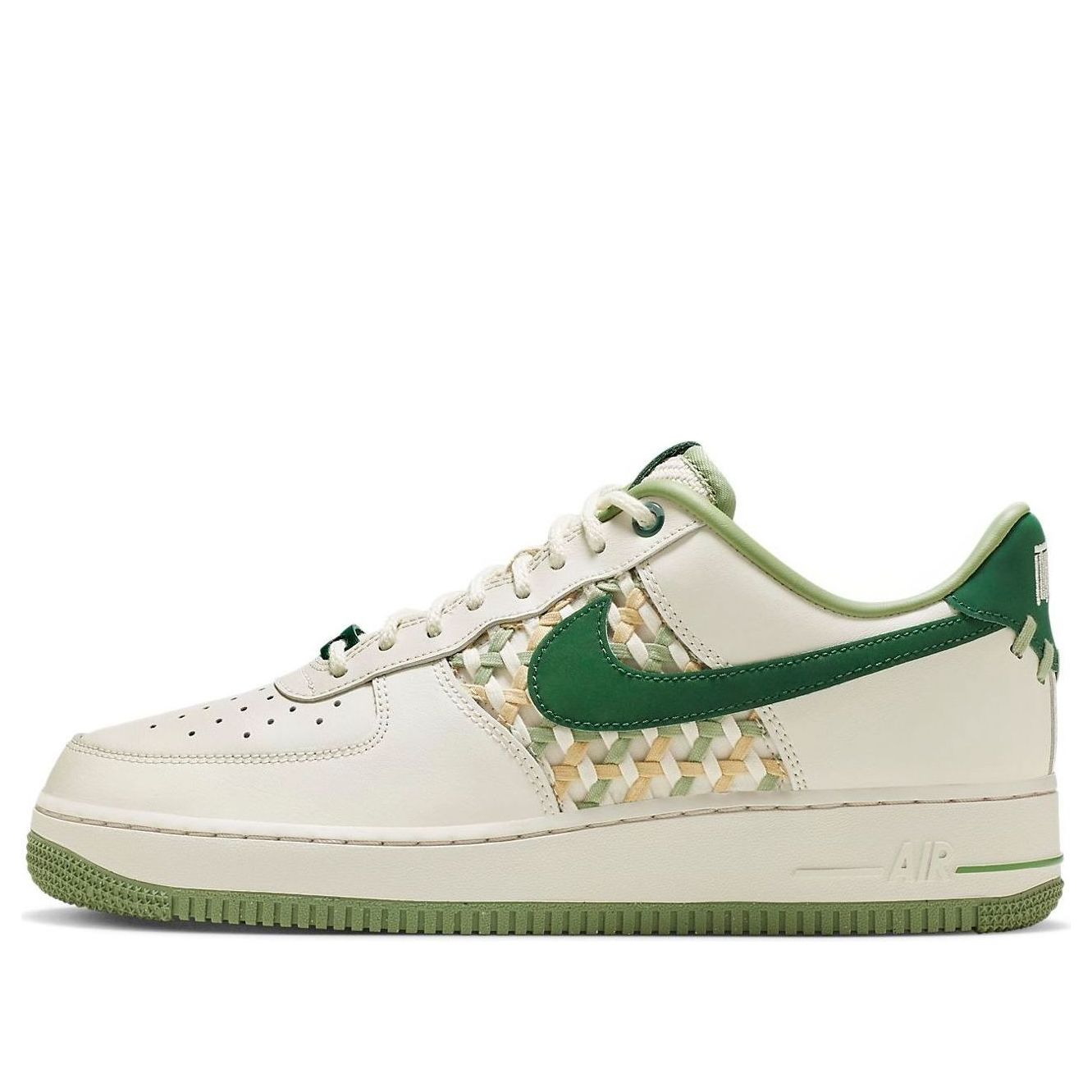 Nike Air Force 1 Low 'NAI-KE Light Bone Gorge Green'