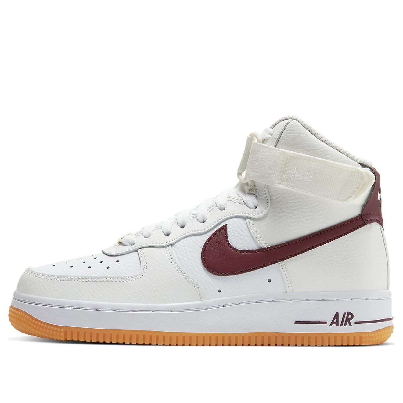 Nike Air Force 1 High 'White Night Maroon'