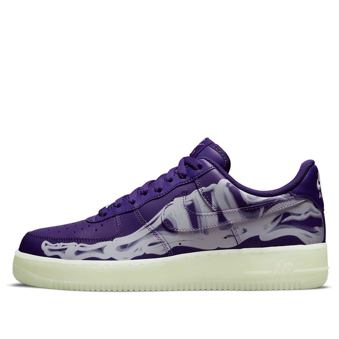 Nike Air Force 1 Low 'Purple Skeleton'