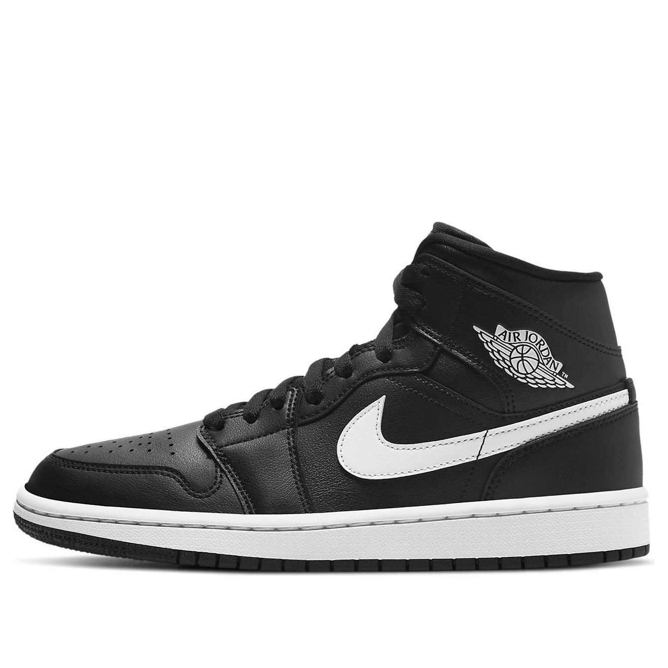 Air Jordan 1 Mid 'Black White'