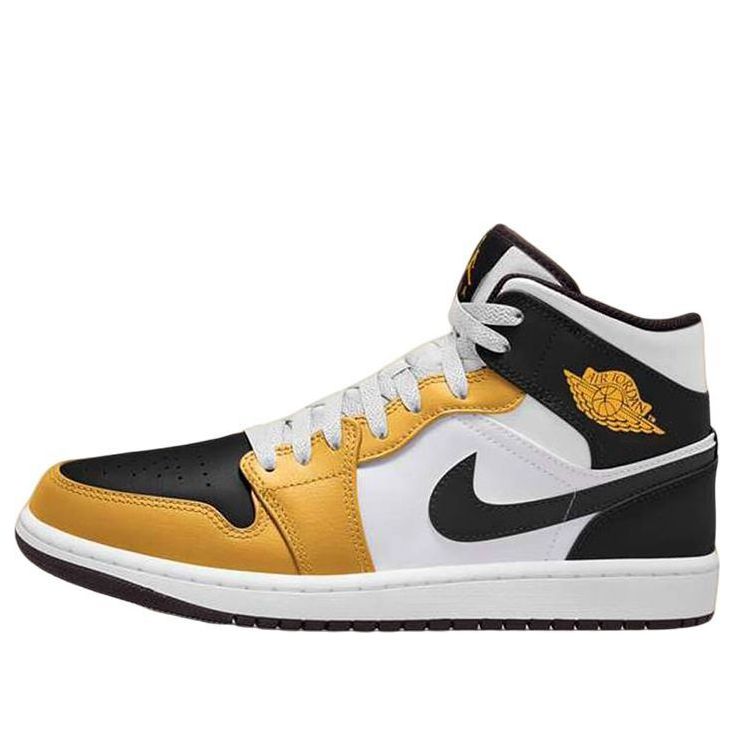 Air Jordan 1 Mid 'Yellow Ochre'