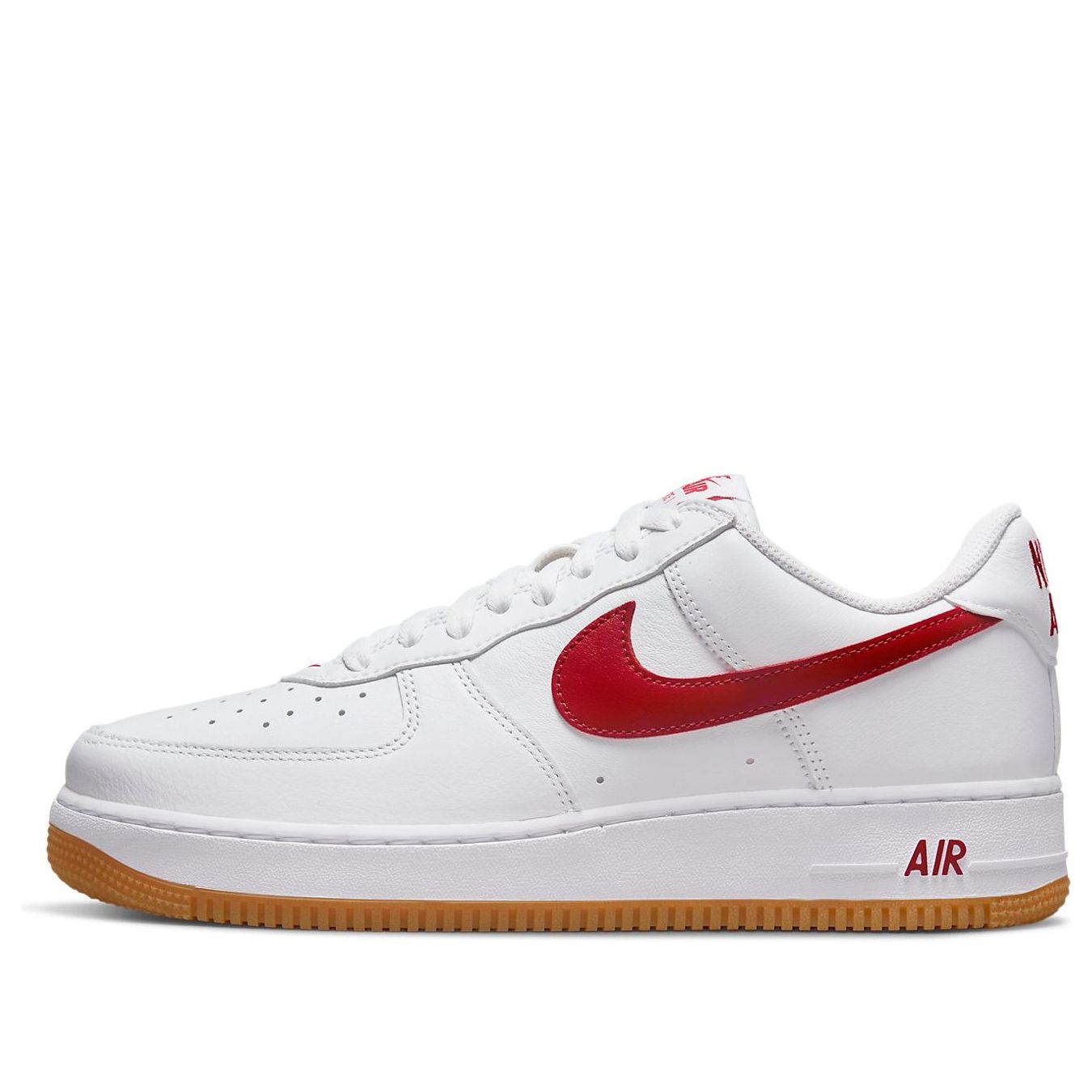 Nike Air Force 1 Low 'Color of the Month - White University Red'