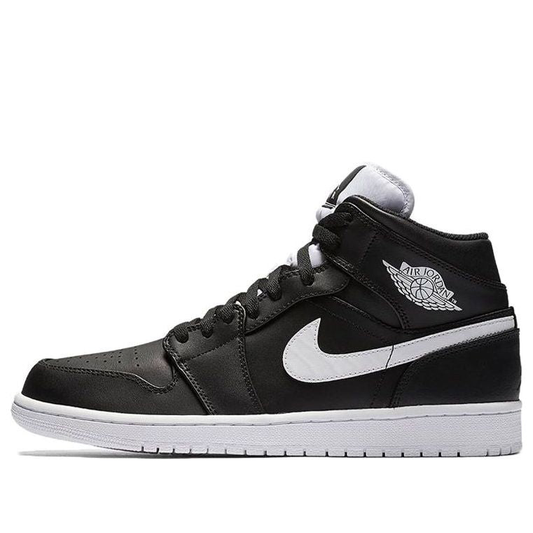 Air Jordan 1 Retro Mid 'Black White'