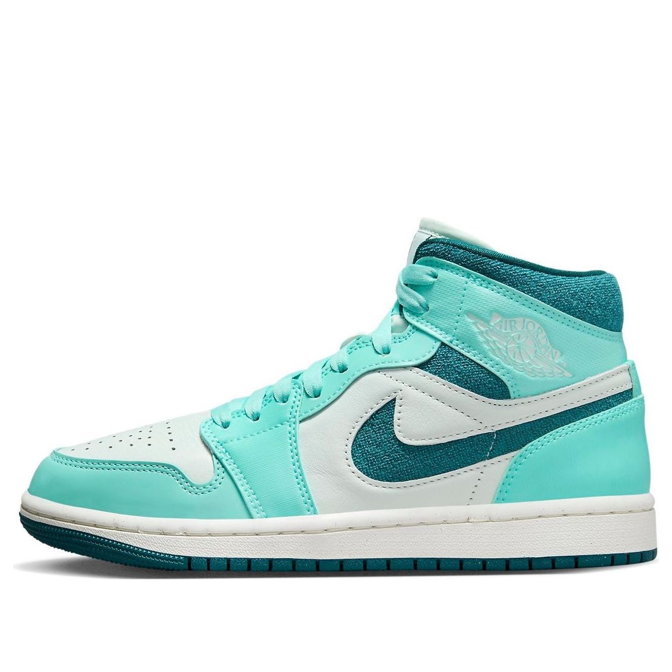 Air Jordan 1 Mid 'Bleached Turquoise'