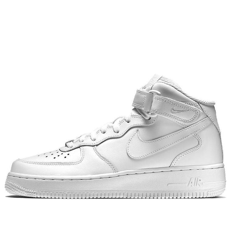 Nike Air Force 1 Mid 07 Leather 'Triple White'