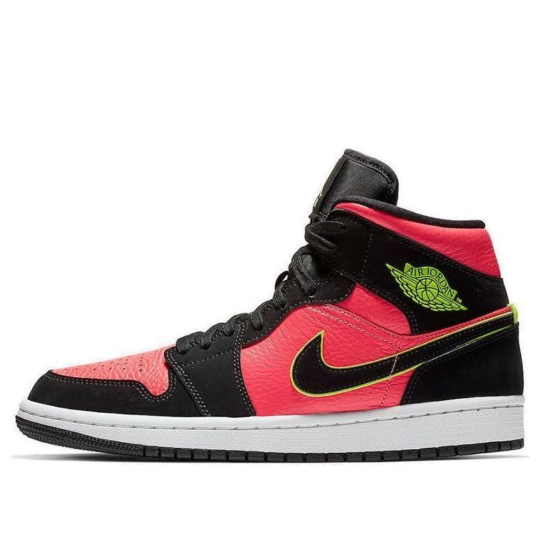 Air Jordan 1 Retro Mid 'Hot Punch Volt'